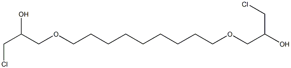 1,17-Dichloro-4,14-dioxaheptadecane-2,16-diol Struktur