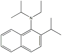 N-Ethyl-N-isopropyl-2-isopropylnaphthalen-1-amine Struktur