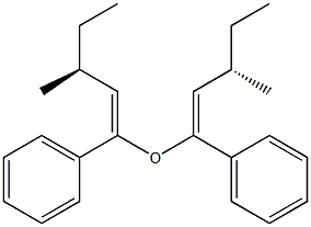 (+)-[(S)-sec-Butyl]1-phenylvinyl ether Struktur