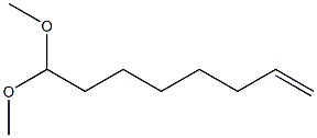 7-Octenal dimethyl acetal Struktur