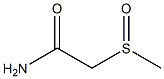 2-(Methylsulfinyl)acetamide Struktur