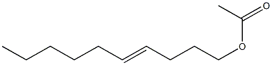 Acetic acid 4-decenyl ester Struktur