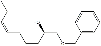 (2R,6Z)-1-(Benzyloxy)-6-nonen-2-ol Struktur