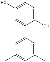 2-(3,5-Dimethylphenyl)hydroquinone Struktur