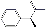 [R,(+)]-2-Methyl-3-phenyl-1-butene Struktur