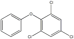 2,4,6-Trichlorodiphenyl ether Struktur