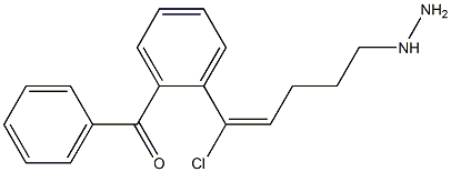 [R,(+)]-2-Benzoylamino-5-chloro-N-phenyl-4-pentenamide Struktur