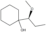 (-)-1-[(S)-1-Methoxypropyl]cyclohexanol Struktur