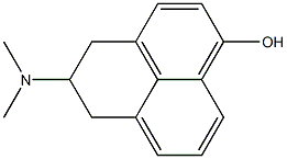 2,3-Dihydro-2-(dimethylamino)-1H-phenalen-6-ol Struktur