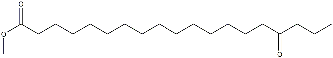 16-Oxononadecanoic acid methyl ester Struktur