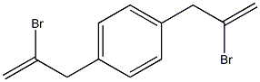 1,4-Di(2-bromoallyl)benzene Struktur