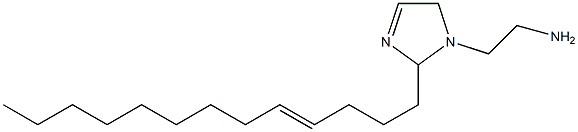 1-(2-Aminoethyl)-2-(4-tridecenyl)-3-imidazoline Struktur