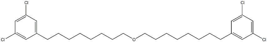 3,5-Dichlorophenyloctyl ether Struktur