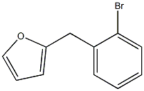 2-(2-Bromobenzyl)furan Struktur