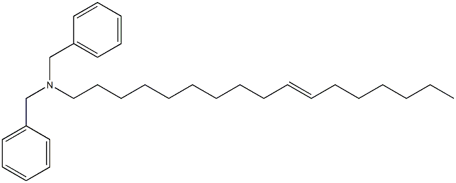 (10-Heptadecenyl)dibenzylamine Struktur