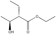 (S)-2-[(S)-1-Hydroxyethyl]butyric acid ethyl ester Struktur