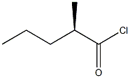 [R,(-)]-2-Methylvaleryl chloride Struktur