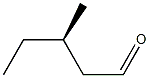 [R,(+)]-3-Methylvaleraldehyde Struktur