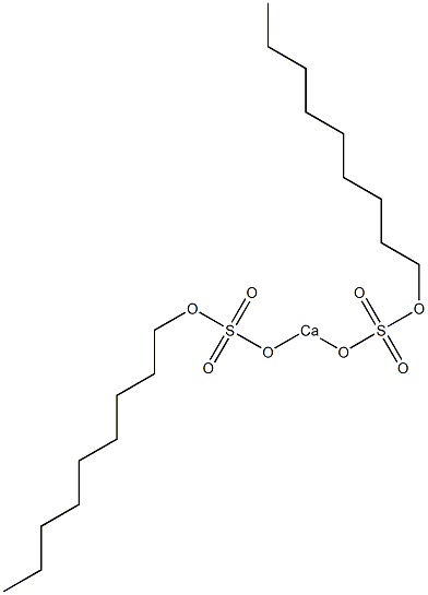 Bis(nonyloxysulfonyloxy)calcium Struktur