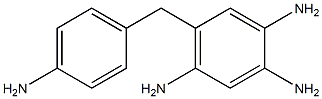 5-[(4-Aminophenyl)methyl]-1,2,4-benzenetriamine Struktur