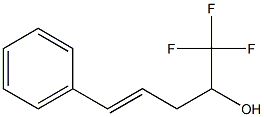 1-Trifluoromethyl-4-phenyl-3-butene-1-ol Struktur