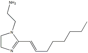 1-(2-Aminoethyl)-2-(1-octenyl)-2-imidazoline Struktur