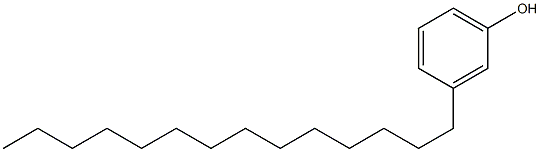 3-Tetradecylphenol Struktur