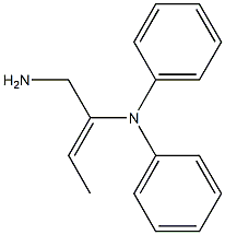 N',N'-Diphenyl-2-butene-1,2-diamine Struktur