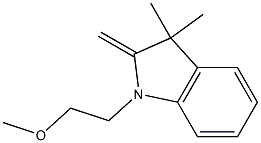 1-(2-Methoxyethyl)-3,3-dimethyl-2-methyleneindoline Struktur