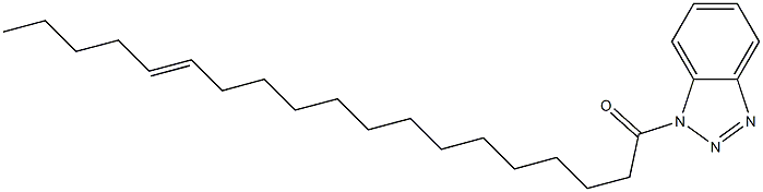 1-(14-Nonadecenoyl)-1H-benzotriazole Struktur