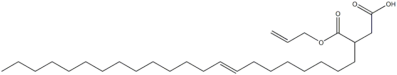 3-(8-Docosenyl)succinic acid 1-hydrogen 4-allyl ester Struktur