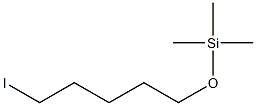 Trimethyl(5-iodopentyloxy)silane Struktur