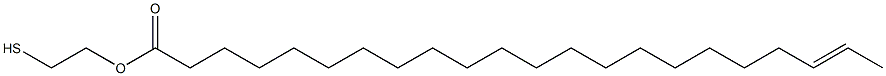 20-Docosenoic acid 2-mercaptoethyl ester Struktur