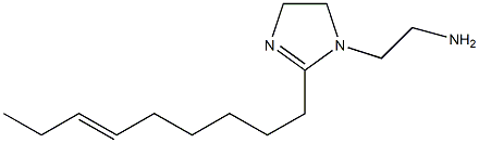 1-(2-Aminoethyl)-2-(6-nonenyl)-2-imidazoline Struktur