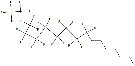 1-(Pentafluoroethoxy)-1,1,2,2,3,3,4,4,5,5,6,6,7,7,8,8-hexadecafluoropentadecane Struktur