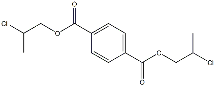 Terephthalic acid bis(2-chloropropyl) ester Struktur