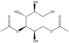 D-Glucitol 4,6-diacetate Struktur