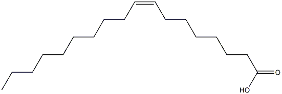 (8Z)-8-Octadecenoic acid Struktur