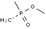 [Methyl(methoxy)phosphinyl]methanide Struktur