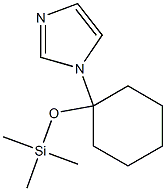 1-[1-(Trimethylsilyloxy)cyclohexyl]-1H-imidazole Struktur