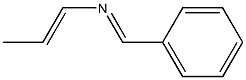 (E)-N-[(E)-Benzylidene]-1-propen-1-amine Struktur