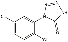 1-(2,5-Dichlorophenyl)-1H-tetrazol-5(4H)-one Struktur