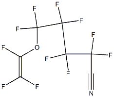 5-(Trifluorovinyloxy)octafluorovaleronitrile Struktur