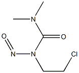 1-(2-Chloroethyl)-1-nitroso-3,3-dimethylurea Struktur