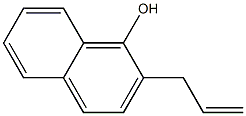 2-Allylnaphthalene-1-ol Struktur