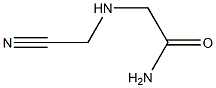 [(Cyanomethyl)amino]acetamide Struktur