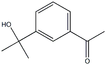 3'-(1-Hydroxy-1-methylethyl)acetophenone Struktur