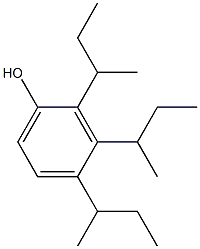 2,3,4-Tri-sec-butylphenol Struktur