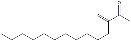 3-Methylenetetradecan-2-one Struktur