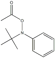 N-tert-Butyl-N-acetoxyaniline Struktur